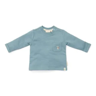 Little Dutch Langarm T-Shirt Forest Friends - Blau Gr.56