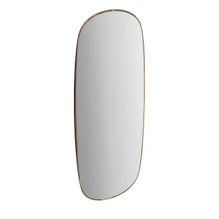 VitrA Plural Schwenk-Spiegel 38 x 90 cm Wandmontage Eiche Dunkel Echtholz,64059 64059