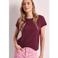 STREET ONE T-Shirt mit U-Boot-Ausschnitt