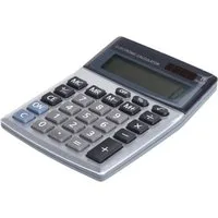 HAC24 Taschenrechner XL Taschenrechner Mathe Rechner Tischrechner, mit großem Display, Batteriebetrieben