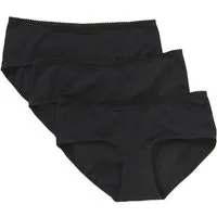 vertbaudet Umstandsslip Umstands-Shortys aus Stretch 3er-Pack, Bio Baumwolle