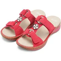 Ara HAWAII Pantolette, Keilabsatz, Sommerschuh, Schlupfschuh mit Schmuckelement