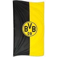 BVB Fahne BVB-Hissfahne im Hochformat (100x200 cm) (Packung, 1-St., Fahne)