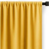 Restilo Gardine Gardine Vorhang Einfarbig Verdunklungsvorhang Aufhängung Pleat (1 St), Kräuselband, verdunkelnd, Polyestertextilien
