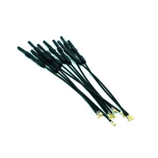 77RC 5.8GHz Linear Pigtail FPV Antenna with IPEX/U.FL Connector, 15cm, 2.3g, Maple Leaf Design, Compatible with Walksnai