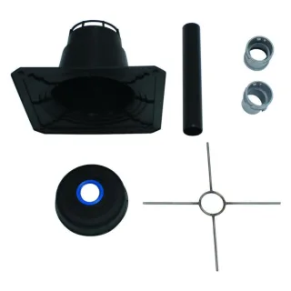 Vaillant Grundelement-Set 1 0020077524 DN 60, für flexibles Abgassystem, PP