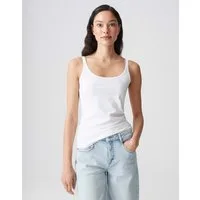 OPUS Trägertop Trägertop INA Slim aus stretchigem BCI Cotton Mix