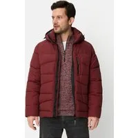 camel active Winterjacke mit abnehmbarer Kapuze Langarm