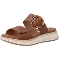 Remonte Pantolette Sommerschuh, Hausschuh mit praktischen Klettverschlüssen