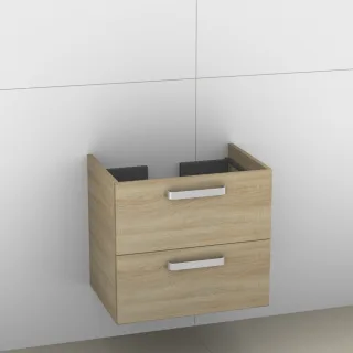 Artiqua 414 Waschtischunterschrank für Memento 513361, 513363 Castello Eiche quer NB, 414-WU2L-V24-7 414-WU2L-V24-7134-426