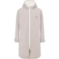 Zwillingsherz Windbreaker Oversize "Windjacke" Seitentaschen, Kapuze, Weicher Stoff, Fällt größer aus