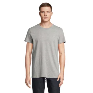 SOLS - "Re Crusader" T-Shirt für Herren/Damen Unisex (Grau meliert)
