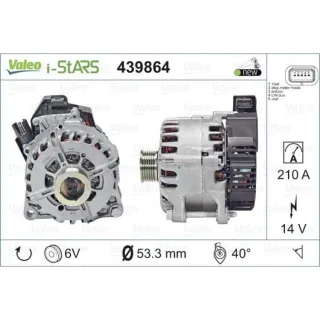 Valeo Anlasser Citroen DS Opel Peugeot 439864 2,0