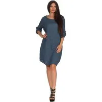Mississhop Sommerkleid Leinenkleid Damenkleid 100% Leinen M.306