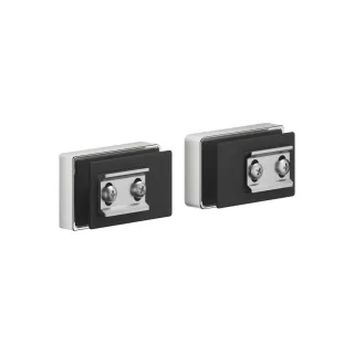 Dornbracht Befestigungssatz für einseitige Glasmontage SERIENSPEZIFISCH 11001976 Chrom, 11001976-00 11001976-00