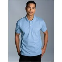 Trigema Poloshirt TRIGEMA Polohemd mit Brusttasche (1-tlg)