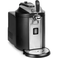 Klarstein Bierzapfanlage Beerkules Bierzapfanlage 5 L Fässer Kompressor 120 W 4 h Cooling, Bierkühler Heimzapfanlage mit 4h Cooling & 5L-Fässer schnell