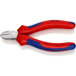 KNIPEX Seitenschneider für Elektromechaniker verchromt - 7605125