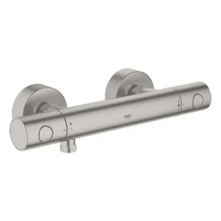 Grohe Grohtherm 1000 Brausethermostat 34065DC2 Cosmopolitan, supersteel, Aufputz, eigensicher