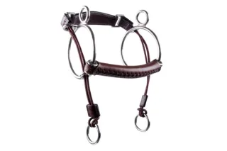 Gebiss TR Curbgag Leder
