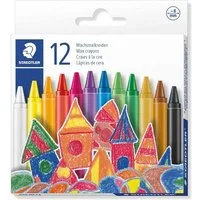 STAEDTLER Wachsmalstift Staedtler Wachsmalkreide 8mm 12St.