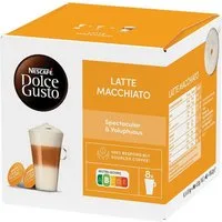NESCAFE Kaffee, Nescafé Dolce Gusto Latte Macchiato Kaffee 8 Getränke 16 Kapseln