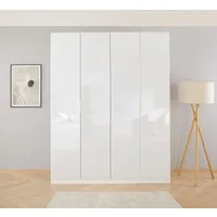 OTTO home Kleiderschrank Mehrzweckschrank Aktenschrank Möbel Mietswohnung Schlafzimmer KOLUNA (Breiten 181/226/271/315 cm Höhen 210/229 cm, hochwertige Glas-Front) inkl. 2 Innenschubladen sowie extra Einlegeböden MADE IN GERMANY
