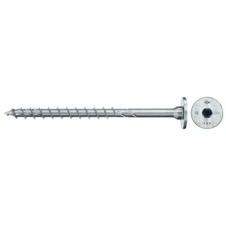 Fischer Holzbauschraube 8,0x140 FPF II STP BC, Stufensenkkopf, Innenstern TX, Teilgewinde - 566358