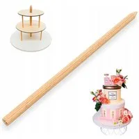CakeLand Tortenständer ZENTRALSTANGE 25 cm für Tortenständer – Brand4Cake, Holz