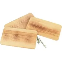Holz Frank Frühstücksbrett Rustikales Frühstücksbrett aus Buche geflammt und geölt 22,5 x 12,5 cm, Holz, (1-St)