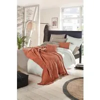 Wohndecke Struktur, Primera, mit besonderem Zweiton-Look, Kuscheldecke