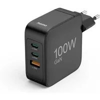 Hama USB Ladegerät 100 W USB-C®, USB-C® Buchse (Power Delivery) Quick USB-Ladegerät (GaN)