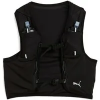 PUMA Funktionsweste RACE DAY RUNNING VEST anliegende Passform, mit Reißverschlusstasche, mit Pfeife