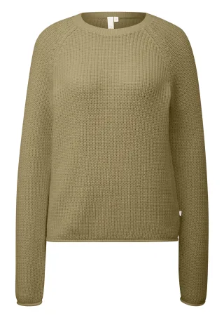 qs - Strickpullover grün - Gr. - S
