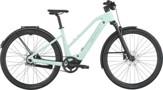 Scott Passage 10 Belt Slope 400 Wh E-Bike Trapez 28" mint green S | Dienstrad-Leasing möglich