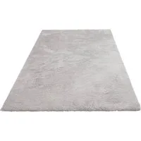OTTO home Hochflor-Teppich Microfaser Teppich Magong, besonders weich, sehr feiner Flor, rechteckig, Höhe: 30 mm, uni, Wohnzimmer, Schlafzimmer, Kinderzimmer, auch rund und als Läufer