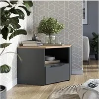 Vicco Lowboard Wido, Anthrazit/Sonoma, 68 x 50 cm (1 St)
