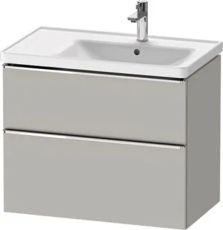 Duravit D-Neo Waschtischunterbau wandhängend Betongrau Matt 784x452x625 mm - DE4358010070000 DE4358010070000
