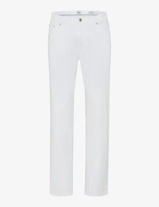Brax Herren Five-Pocket-Hose Style COOPER, weiß, Gr. 30/30