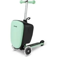 Micro Hartschalen-Trolley micro luggage junior mint