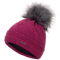 Faera Bommelmütze Wintermütze Damen Herren Mütze Beanie Haube gefüttert Bommelmütze