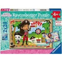 Ravensburger Puzzle Gabby's Dollhouse, 2x24, 48 Puzzleteile, Made in Europe