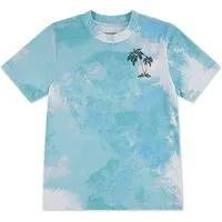 Abercrombie Kids Rundhalsshirt AFB PALM SPRINGS TEE im Batik-Look und mit großem Rückenprint, für Boys