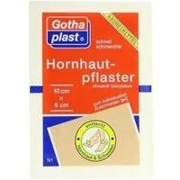 Gothaplast GmbH Pflaster GOTHAPLAST Hornhautpflaster 6x10 cm, 1 St