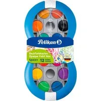 Pelikan Malpalette Deckfarbkasten Space, 12 Farben