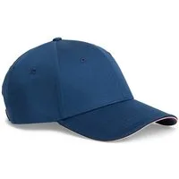 Tommy Hilfiger Baseball Cap TH CORPORATE COTTON 6 PANEL CAP mit dezentem Logo-Pin über dem Schild