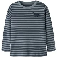 Name It Langarmshirt NMMVILLY LS SLIM TOP NOOS Baumwolle, slim fit