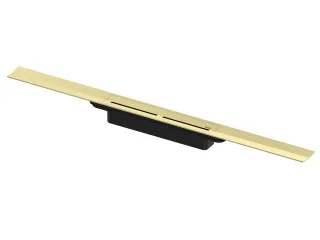 Tece drainprofile Duschprofil, 800 mm, Edelstahl, Gold Optik gebürstet, 670802 670802