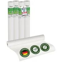 Veluxis Malervlies Veluxis® Premium Glatvlies, (4-St), überstreichbar, rissüberbrückend & formstabil