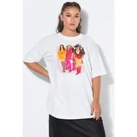 Studio Untold T-Shirt T-Shirt Oversize Shape Lady-Print